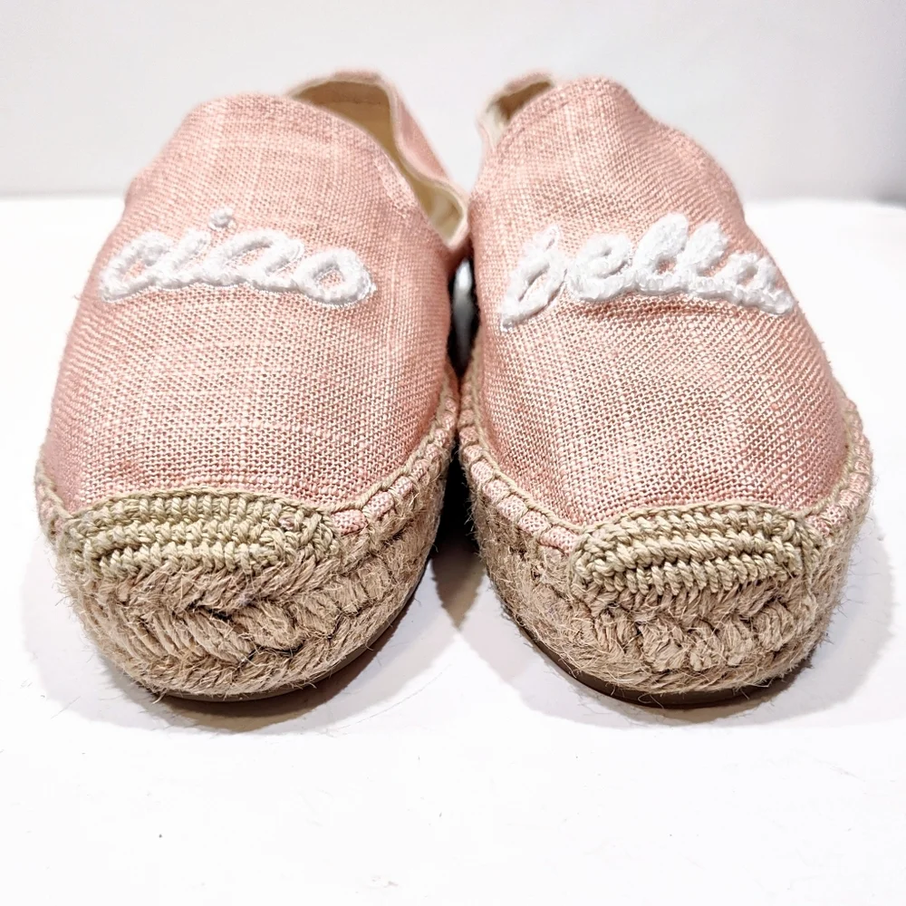 Soludos Pink 'ciao bella' Espadrilles